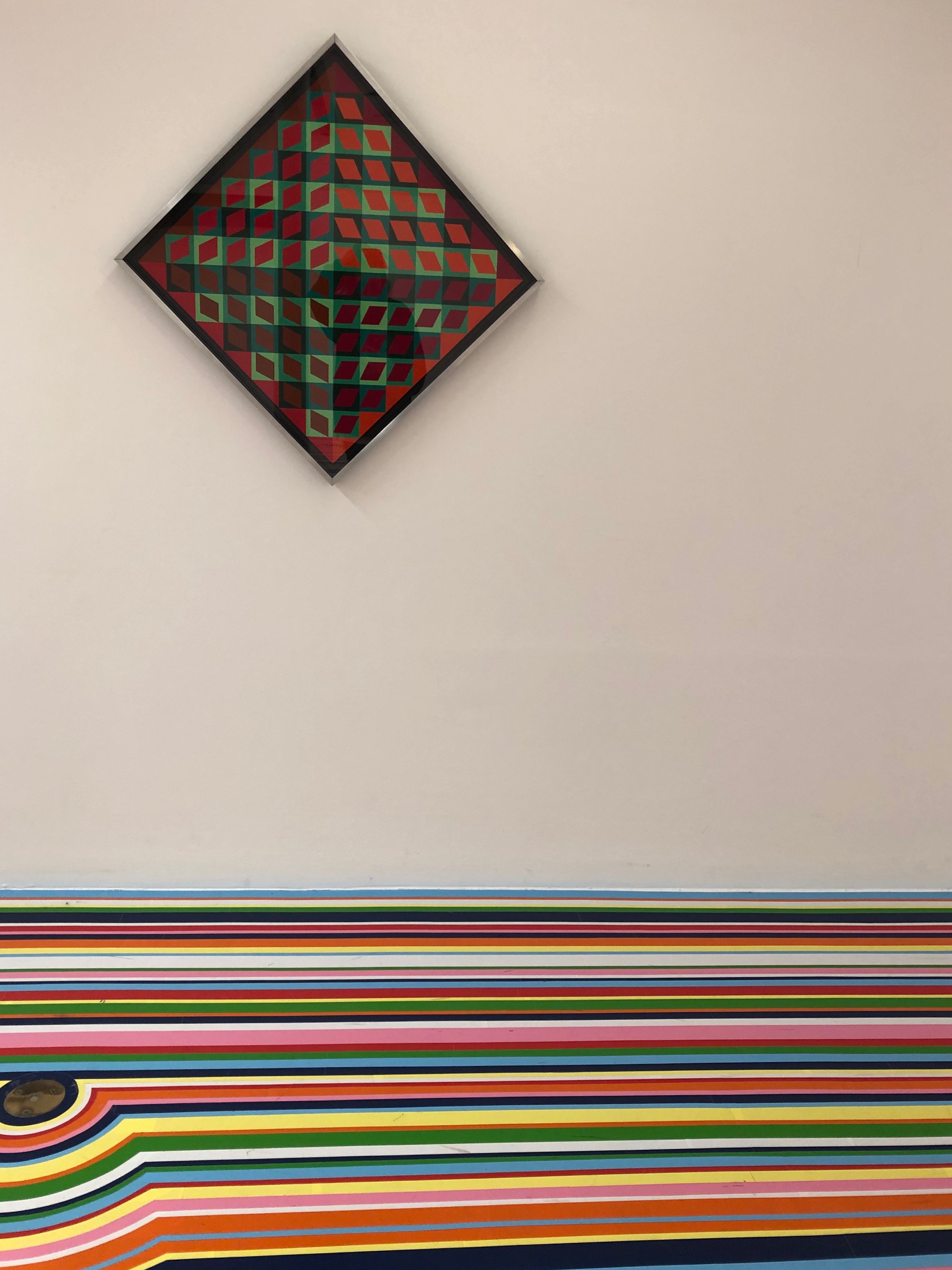 An exhibition at Tate Liverpool and vibrant flooring